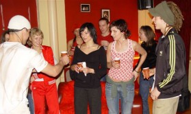 Monika i12 lawek na swoim urodzinowym Salsa Party